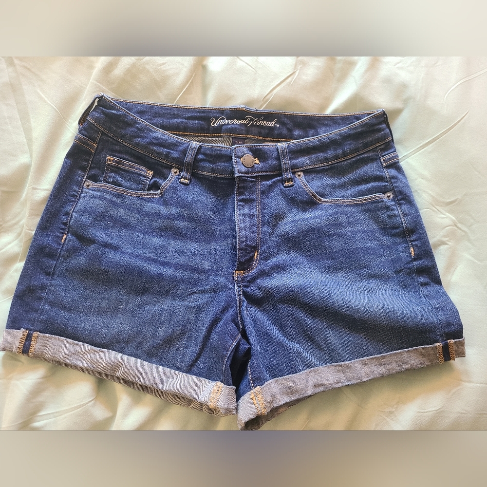 Women's Blue Denim Shorts
